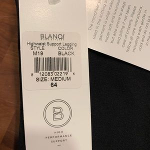 Blanqi High Waisted Post Partum leggings